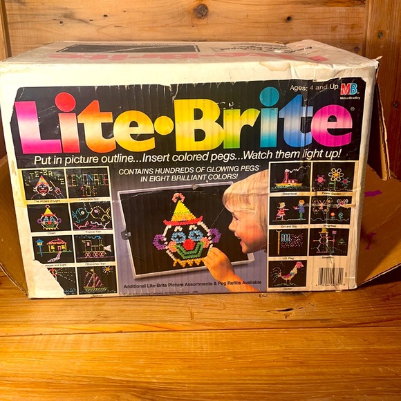 The Amazing Lite  Brite! 1986 Vintage Toy! Tested and Works Well! - Picture 3 of 16